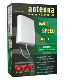Упаковка антенны Interline WAVE 7/10dBi GSM/3G-UMTS/LTE