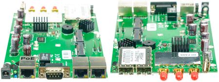 порты и индикаторы платы Mikrotik RouterBOARD RB953GS-5HnT
